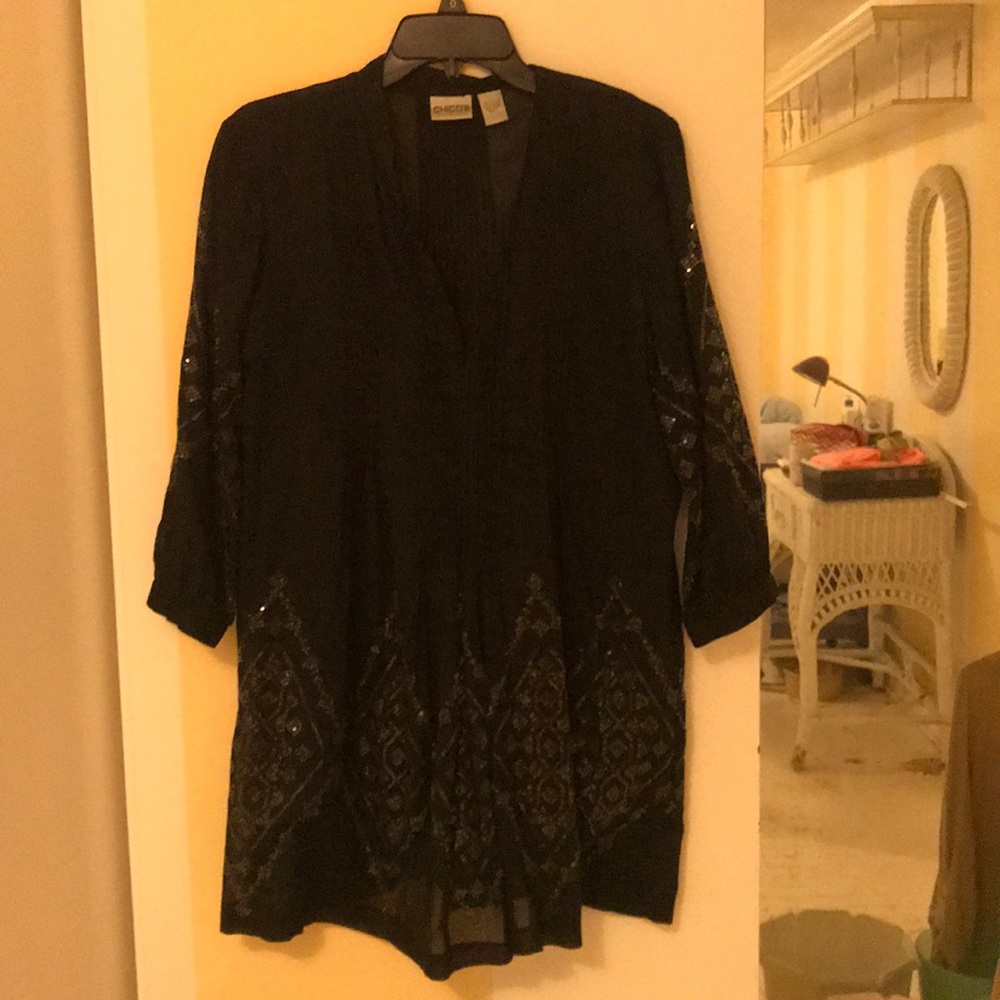 Chico’s Sequined Tunic